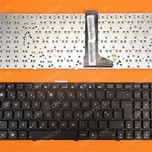 ASUS U56E BLACK(Without FRAME,without foil) PO V11462PK1 0KN0-HY1P001 04GNZ51KP000-1 Laptop Keyboard (OEM-B)