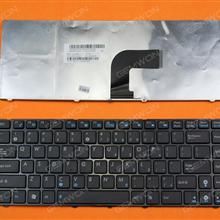 ASUS A43S BLACK FRAME BLACK US V111346ES1 04GN571KUS00-1 Laptop Keyboard (OEM-B)