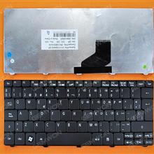 GATEWAY LT21/ACER ONE 532H 521 D255 BLACK(Version 2) SP N/A Laptop Keyboard (OEM-B)