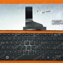 TOSHIBA L830  L840 GLOSSY FRAME BLACK LA 9Z.N7SSQ.01E TU0SQ A000172350 AEBY3L00110 Laptop Keyboard (OEM-B)