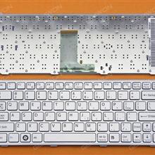 SONY VPC-W217 SIVER FRAME SILVER US 148748183 Laptop Keyboard (OEM-B)