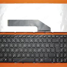 ASUS K50 BLACK FRAME BLACK PO V-111462CK2-PO Laptop Keyboard (OEM-B)