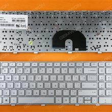 HP DV6-6000 SILVER FRAME SILVER(Reprint) US V1226033S1 US 644356-001 Laptop Keyboard (Reprint)