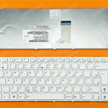 ASUS UL30 WHITE FRAME WHITE BR AEKJ1600130 MP-09Q56PA-9201 0KNB0-4000BR00 Laptop Keyboard (OEM-B)