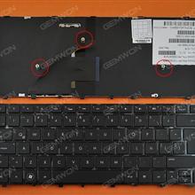 HP Folio 13 13-1000 13-2000 GLOSSY FRAME BLACK (Backlit) LA MP-11G16LAJ698   PK130MVV1A1G Laptop Keyboard (OEM-B)