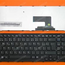 SONY VPC-EH BLACK FRAME BLACK PO AEHK1I00010 148970931 V116646E Laptop Keyboard (OEM-B)