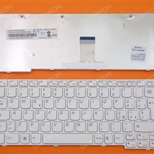 LENOVO U160 U165 WHITE FRAME WHITE IT MP-09J66I0-6863 25010601 U165-IT Laptop Keyboard (OEM-B)