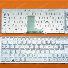 SONY VPC-W217 SIVER FRAME SILVER FR 148748242 Laptop Keyboard (OEM-B)