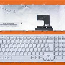 SONY VPC-EJ Series WHITE FRAME WHITE GR V116646H 148972461 AEHK2G00020 Laptop Keyboard (OEM-B)
