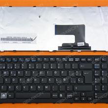 SONY VPC-EH BLACK FRAME BLACK SP V1116-UK YXK2671S 148970981 AEHK1P00010 V116646E SP Laptop Keyboard (OEM-B)