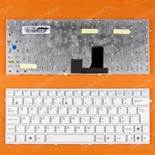 ASUS EPC 1005PEB WHITE FRAME WHITE PO V103662EK1 0KNA-1L2PO01 04GOA1LKPO00-1 Laptop Keyboard (OEM-B)