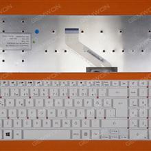 GATEWAY NV55S WHITE(For Win8) TR V121702GK3 PK130042B20 Laptop Keyboard (OEM-B)