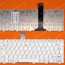 ASUS 1015PE WHITE(Without FRAME,without foil) BR V103662HK1 0KNA-291BR01 Laptop Keyboard (OEM-B)