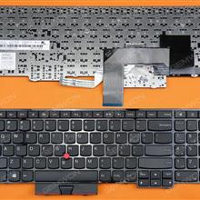 ThinkPad E530 BLACK(With Point stick,For Win8) US 04Y0301 GL105 Laptop Keyboard (OEM-B)