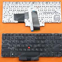 ThinkPad E420 BLACK FRAME BLACK(With Point stick) RU N/A Laptop Keyboard (OEM-B)