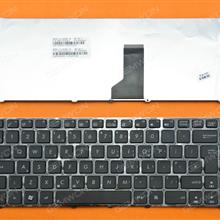 ASUS UL30 BLACK FRAME BLACK(WHITE Printing) UK V111362AK1 V111362AK1 Laptop Keyboard (OEM-B)