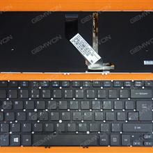 ACER V5-471 V5-431 M5-481 BLACK(with Backlit board,For Win8) UK R2HBW 0U 9Z.N8DBW.H0U Laptop Keyboard (OEM-B)