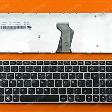 LENOVO  V570 B570 B590 PINK FRAME BLACK FR V117020GK1 25-01184 Laptop Keyboard (OEM-B)