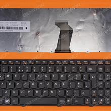 LENOVO  V570 B570 B590 BLACK FRAME BLACK UK 25-013357 V-117020PK1-UK Laptop Keyboard (OEM-B)