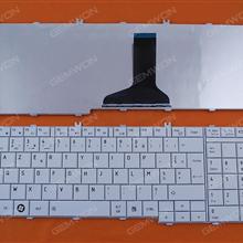 TOSHIBA Satellite C650 C660 L650 L670 L675 L675D WHITE(OEM) FR N/A Laptop Keyboard (OEM-A)