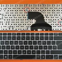 HP ProBook 4330S 4331S 4430S 4431S 4435S 4436S Series SILVER FRAME BLACK SP N/A Laptop Keyboard (OEM-B)