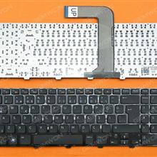 DELL NEW Inspiron 15R N5110 BLACK FRAME BLACK TR DY0SW 9Z.N5YSW.00T 08JKNX Laptop Keyboard (OEM-B)