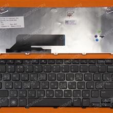 DELL Inspiron M101z BLACK FRAME BLACK RU V115802AS1 RU PK130DB1A06 Laptop Keyboard (OEM-B)