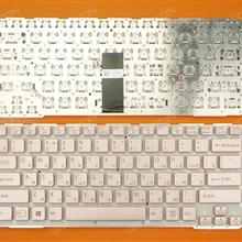 SONY SVE14A PINK(Pink side,For Backlit version,without FRAME,without foil,For Win8) RU 149120311RU 9Z.N6BBF.S0R Laptop Keyboard (OEM-B)