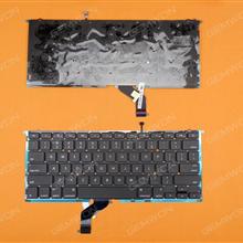 APPLE Macbook A1425 BLACK(With Backlit board) US DG731261XTVDYFYAW Laptop Keyboard (OEM-A)
