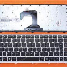 LENOVO S400 SILVER FRAME BLACK Win8 LA N/A Laptop Keyboard (OEM-B)