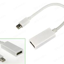 Thunderbolt Mini DisplayPort to HDMI AV Adapter for Apple Macbook Pro Air Mac(the small shell),white Audio & Video Converter N/A