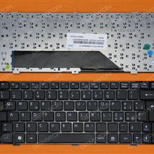 MSI Wind U135 U160 BLACK FRAME BLACK IT V103622AK1 Laptop Keyboard (OEM-B)