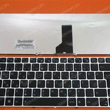 ASUS UL30 SILVER FRAME BLACK TR NSK-UC30T 9J.N1M82.30T 0KN0-FS1TU0S 04GNWT1KTU00-S Laptop Keyboard (OEM-B)