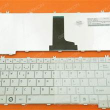 TOSHIBA L600 L630 L640 L640D L645 L645D WHITE TR NSK-TM1GV 0T 9Z.N4VGV.10T 6037B0051418 AETE2A00050-TR Laptop Keyboard (OEM-B)