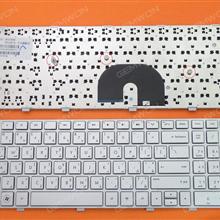 HP DV6-6000 SILVER FRAME SILVER AR V122630BS1 90.4RH07.U0A 665938-171 Laptop Keyboard (OEM-B)