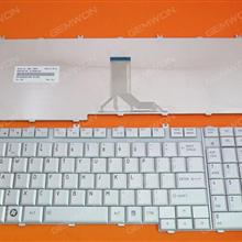 Toshiba P200 P205 SILVER(Small Enter) US NSK-TBP01 9J.N9282.P01 TBZ01 Laptop Keyboard (OEM-B)