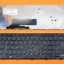 DELL Inspiron M101z BLACK FRAME BLACK UK (?NM7) MP-10B56GB--698 PK130DB2A11 V115802AK1 PK130DB1A11 Laptop Keyboard (OEM-B)