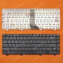 HP 6520S 6720S 540 550 BLACK US 455264-001 NSK-H5Q01 9J.N8682.Q01 V061126AS1 6037B0022501 456624-001 Laptop Keyboard (OEM-B)