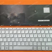 HP MINI 210-2000 SILVER FRAME SILVER TR N/A Laptop Keyboard (OEM-B)