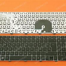 HP DV7-6000 BLACK FRAME BLACK SP HJ0US 9Z.N2ZUS.00S 634016-071 SN5111 SG-46200-2EA Laptop Keyboard ( )