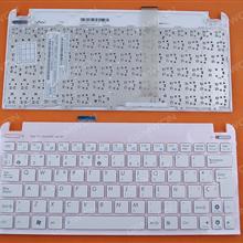 ASUS 1015PE PINK COVER +WHITE KEYBOARD SP N/A Laptop Keyboard (OEM-B)