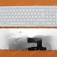 SONY VPC-EE Series WHITE FRAME WHITE (Reprint) SP N/A Laptop Keyboard (Reprint)