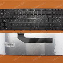 ASUS K50 GLOSSY FRAME BLACK(OEM) UK N/A Laptop Keyboard (OEM-A)
