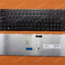 LENOVO Y500 BLACK FRAME BLACK(Redside,Backlit,For Win8) SP 25205441  PK130RR2A12 Laptop Keyboard (OEM-B)