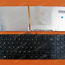 TOSHIBA L850 GRAY FRAME GLOSSY (Backlit,For Win8) PO N/A Laptop Keyboard (OEM-B)