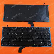 APPLE MacBook Pro A1502 BLACK(With Backlit Board) GR N/A Laptop Keyboard (OEM-A)