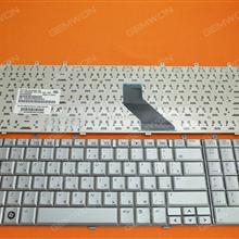 HP DV7-1000 SILVER RU NSK-H810R 9J.N0L82.10R PK1303X0460 MP-07F13SU6698 V080502DS1 Laptop Keyboard (OEM-B)