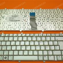 HP DV5-1000 SILVER FR QT6A AEQT6F00210 NSK-H5J0F 9J.N882.J0F AEQT6F00220 AEQT6F00010 MP-05586F06920 Laptop Keyboard (OEM-B)
