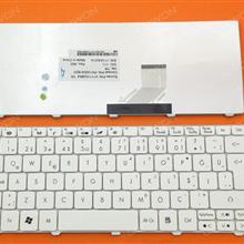 GATEWAY LT21/ACER ONE 532H 521 D255 WHITE( New version) TR N/A Laptop Keyboard (OEM-B)
