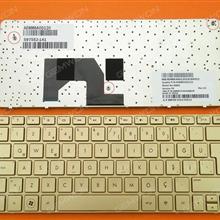 HP MINI 210-1000 GOLDEN FRAME GOLDEN TR AENM6A00120 NM6C HMB3330AQB29 Laptop Keyboard (OEM-B)